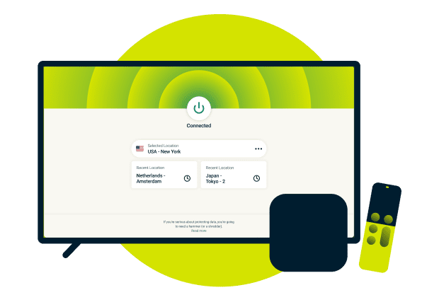 Zaloguj się do ExpressVPN Zaloguj się w aplikacji VPN dla Apple TV, korzystając ze swoich danych logowania do ExpressVPN. Połącz się z serwer...