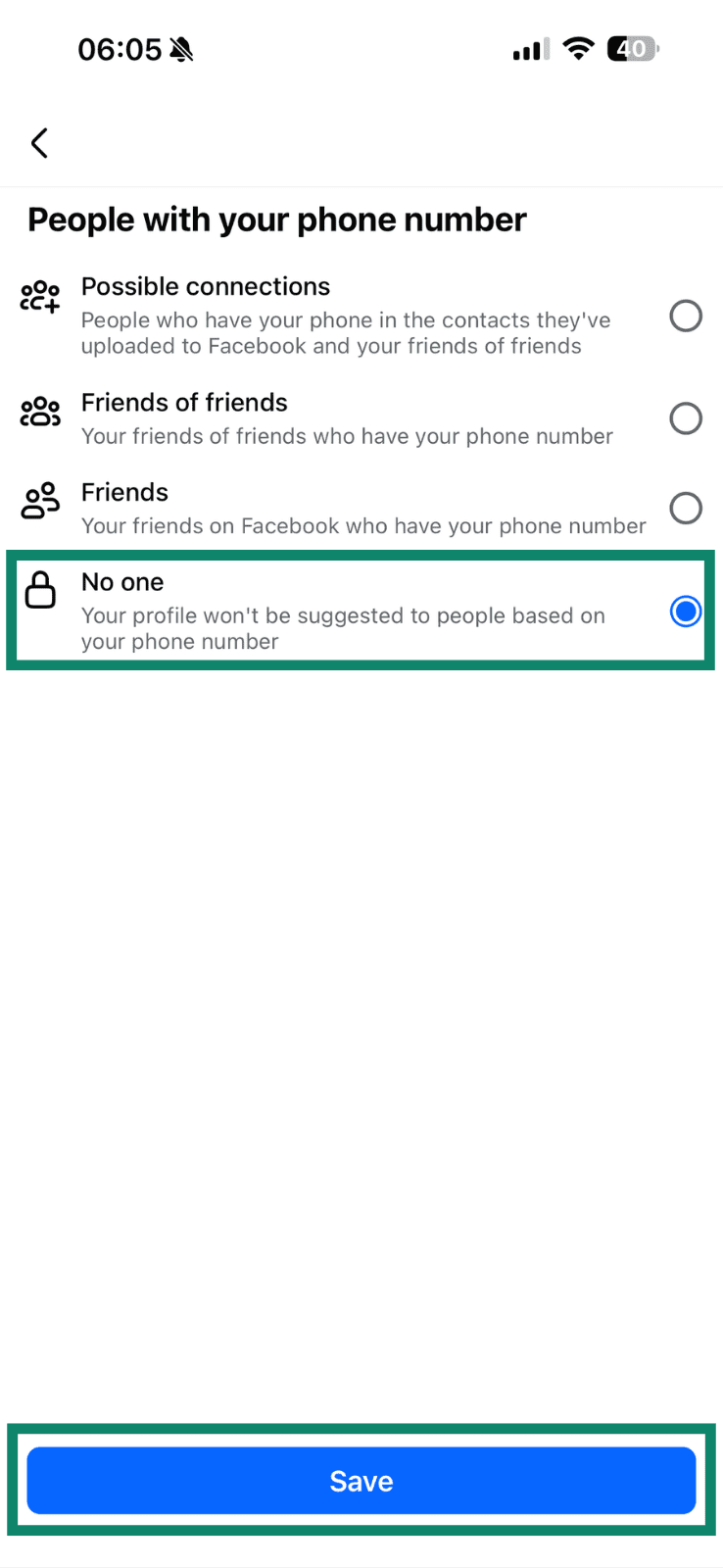 The